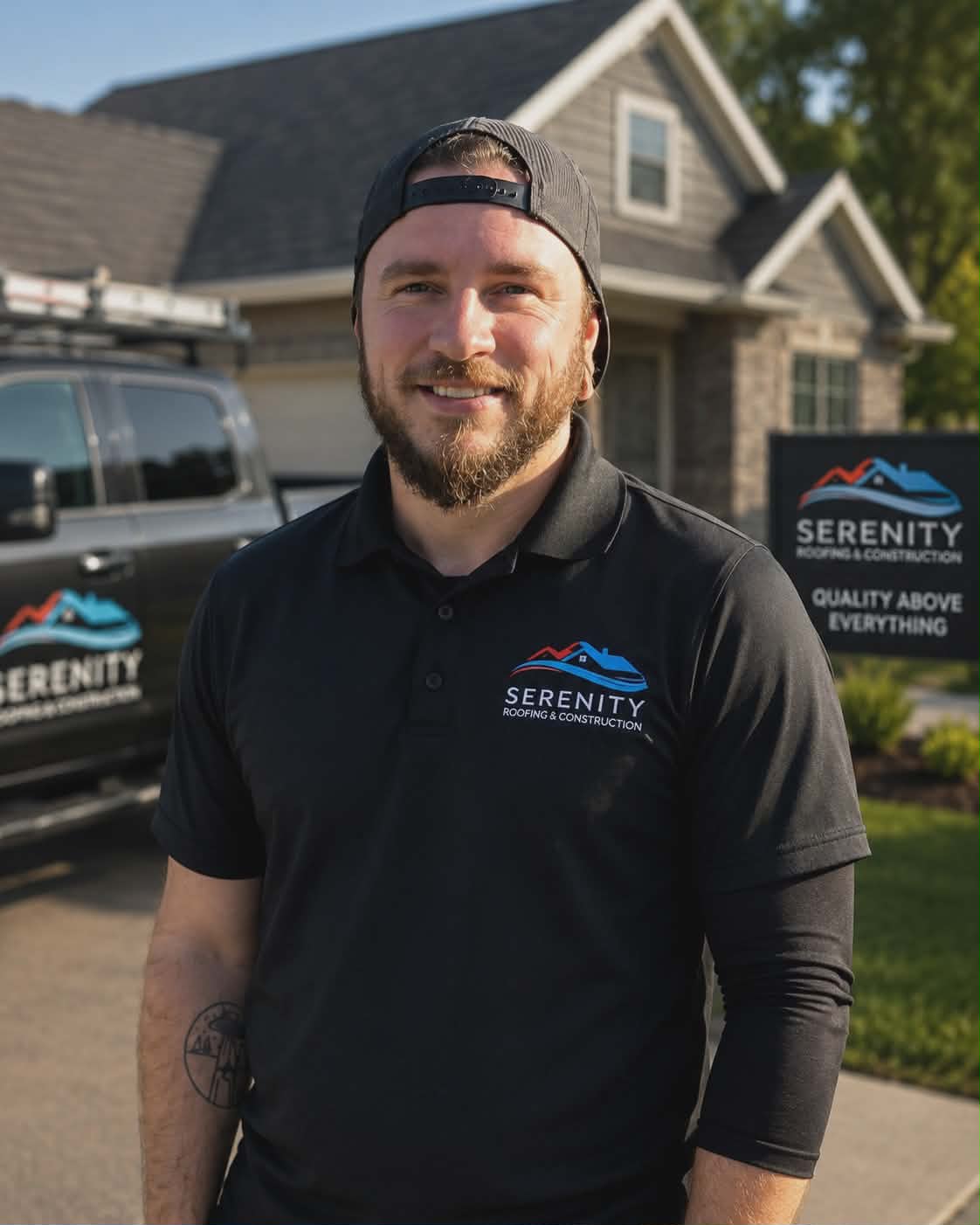 Justin Wymer, Serenity roofing and construction